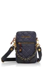 Mz Wallace Micro Crosby Quilted Oxford Nylon Convertible Crossbody - Blue