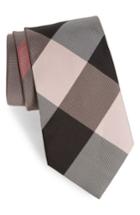 Men's Burberry Clinton Silk Tie, Size - Pink