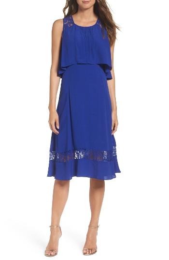 Women's Bb Dakota Erin Popover Dress - Blue