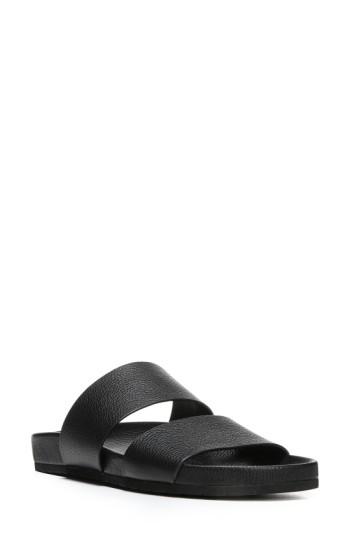Women's Vince Georgie Slide Sandal M - Black