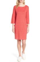 Women's Eileen Fisher Organic Linen Shift Dress, Size - Red