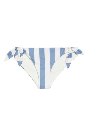 Women's Solid & Striped The Jane Side Tie Bikini Bottoms - Blue