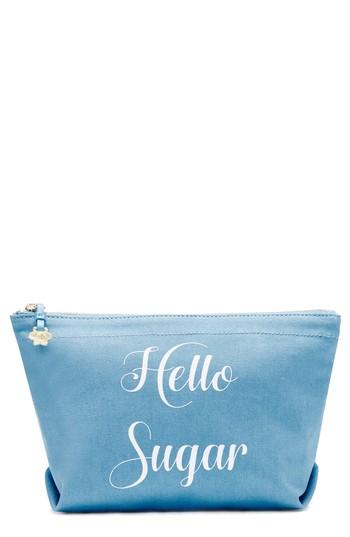 Draper James Hello Sugar Canvas Pouch -
