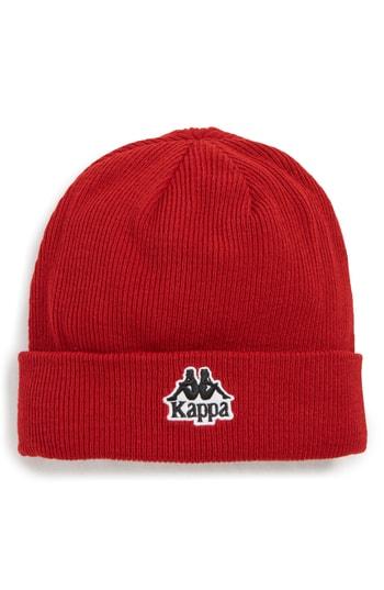 Women's Kappa Logo Knit Beanie - Red