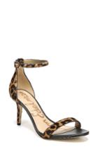Women's Sam Edelman 'patti' Ankle Strap Sandal .5 M - Brown