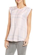 Women's Two By Vince Camuto Tranquil Plaid Henley Shirt