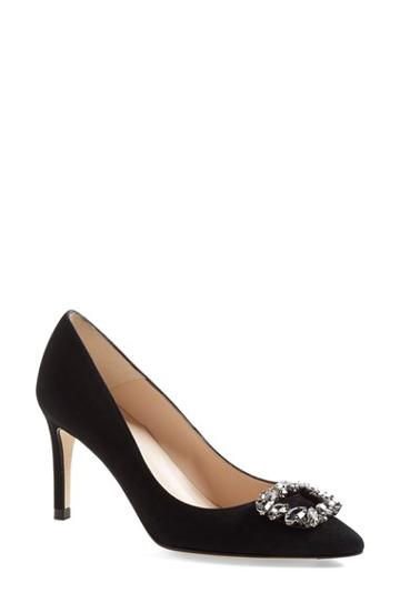 Women's L.k. Bennett 'carlee' Embellished Pump, 3 Heel