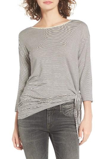 Women's Bp. Side Tie Stripe Tee