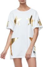 Women's Good American Goodies Super Star Tee /1 - White