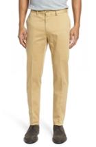 Men's Bills Khakis Montgomery Slim Fit Stretch Twill Pants X Unhemmed - Brown