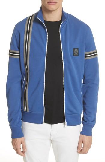 Men's Belstaff Helmsdale Track Jacket - Blue