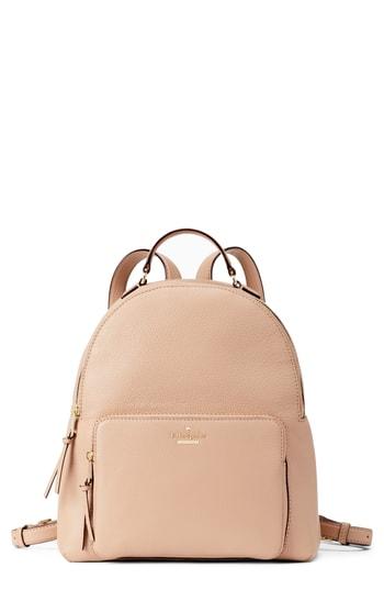 Kate Spade New York Jackson Street - Large Keleigh Leather Backpack - Coral