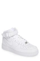 Men's Nike Air Force 1 Mid '07 Sneaker .5 M - White