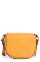 Frye Small Harness Calfskin Leather Saddle Bag - Orange