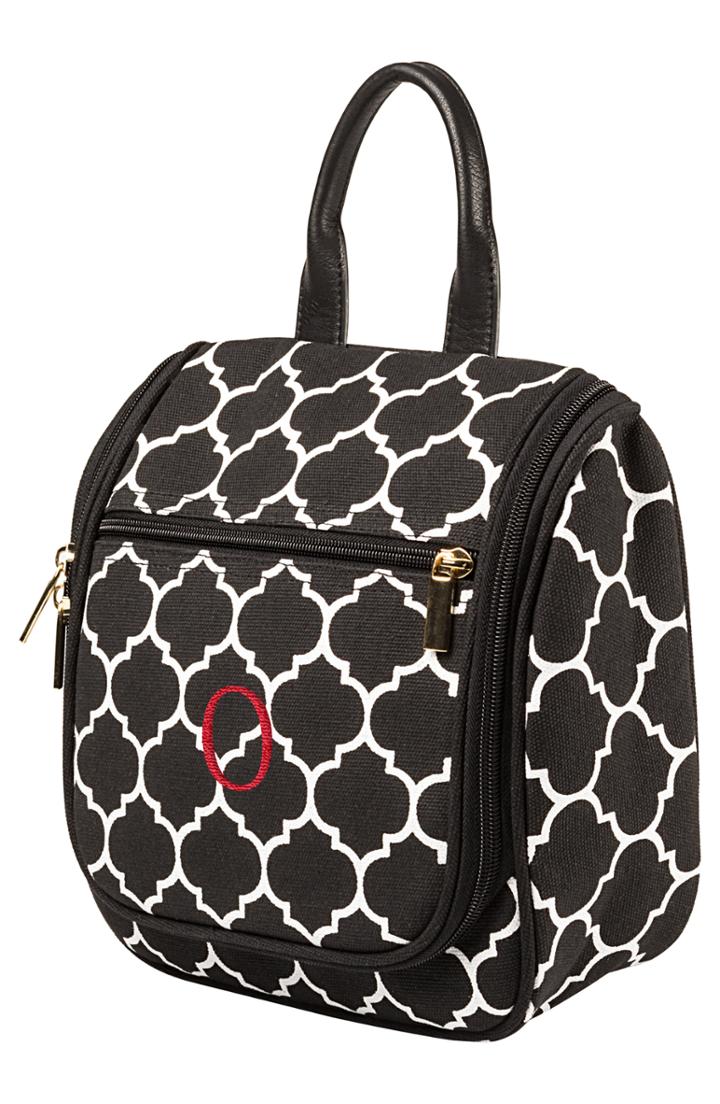 Cathy's Concepts Monogram Travel Kit, Size - Black O