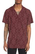 Men's The Rail Camp Collar Shirt - Burgundy