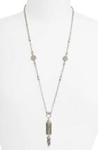 Women's Konstantino Silver & Gold Genuine Pearl Tassel Necklace