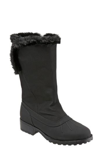 Women's Trotters Bowen Waterproof Boot .5 N - Black