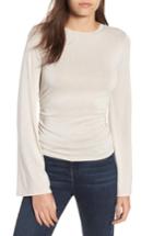 Women's Leith Flare Sleeve Cinch Top - Grey