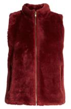 Women's J.crew Factory Plush Fleece Excursion Vest, Size - Red
