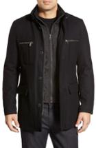 Men's Cole Haan Wool Blend Jacket - Black
