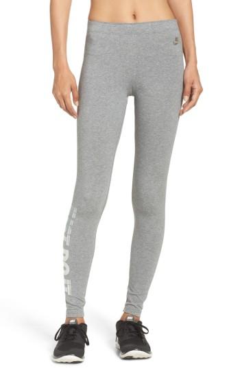 Women's Nike Sportswear Just Do It Leggings - Grey