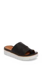 Women's Gentle Souls Lavern Slide Sandal M - Black