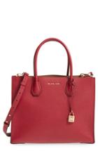 Michael Michael Kors 'large Mercer' Tote - Orange