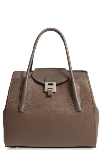 Michael Kors Large Barncroft Leather Convertible Satchel -