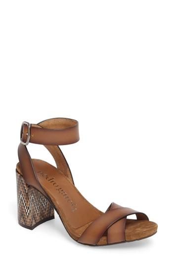 Women's Pedro Garcia Yemba Embellished Heel Sandal Us / 35eu - Brown