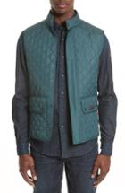 Men's Belstaff Waistcoat Tech Quilted Vest Eu - Blue