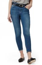 Women's Topshop 'jamie' High Waist Ankle Skinny Jeans X 34 - Blue