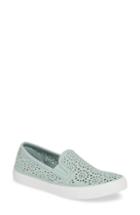 Women's Sperry Seaside Nautical Perforated Slip-on Sneaker M - Green