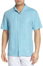 Men's Tommy Bahama Pacific Standard Fit Floral Silk Camp Shirt