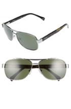 Men's Polaroid Eyewear 61mm Polarized Navigator Sunglasses - Grey