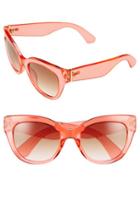 Women's Kate Spade New York 'sharlots' 52mm Sunglasses - Red
