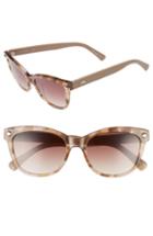Women's Longchamp 53mm Gradient Lens Cat Eye Sunglasses -