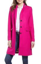 Women's J.crew Regent Topcoat (similar To 14w) - Pink