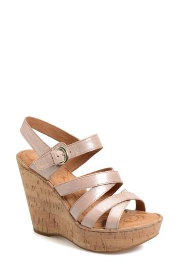Women's B?rn 'zela' Strappy Wedge Sandal