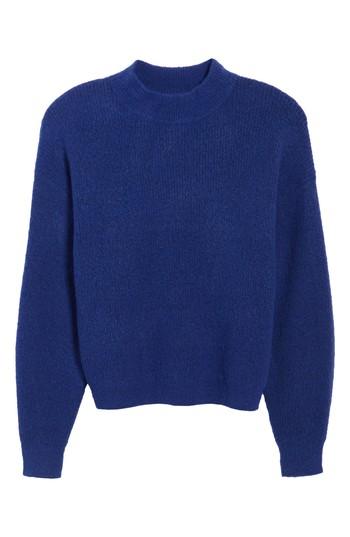 Women's Leith Cozy Ribbed Pullover - Blue