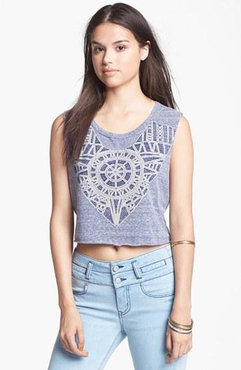 H.i.p. Embellished Crop Tank (juniors)