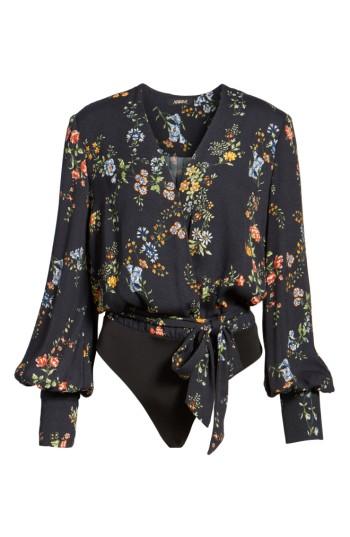 Women's Arrive Sofie Thong Bodysuit & Scarf