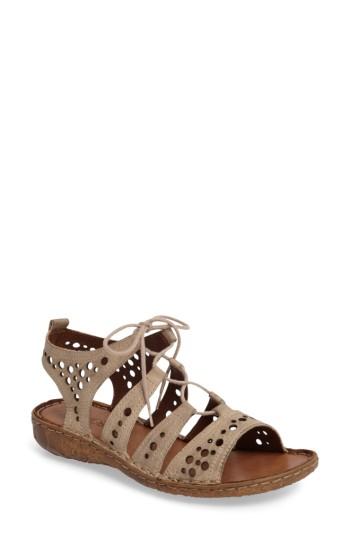 Women's Josef Seibel Rosalie 15 Sandal -6.5us / 37eu - Beige