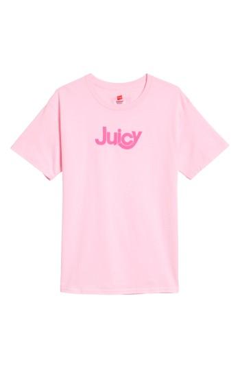 Women's Juicy Couture Graphic Tee - Pink