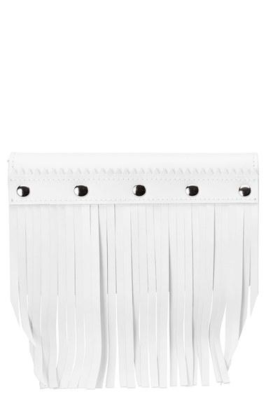 Women's Comme Des Garcons Fringe Leather Wallet -