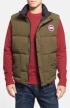 Men's Canada Goose 'freestyle' Water Resistant Fit Down Vest, Size Small - Green