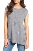 Women's Sundry Bold Asymmetrical Stud Tee