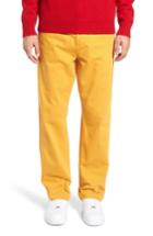 Men's Calvin Klein Jeans Overall Straight Leg Jeans X 32 - Yellow