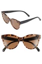 Women's D'blanc Felicity 54mm Polarized Sunglasses - Snow Leopard/ Grey Polar