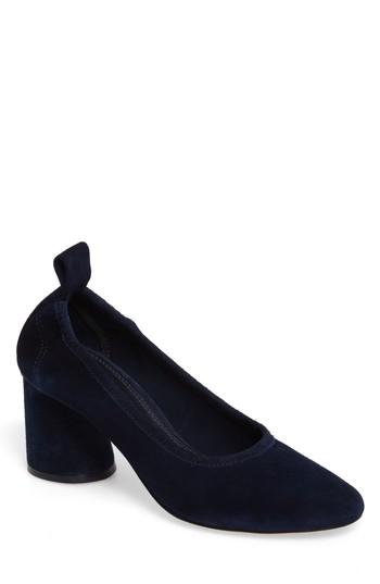 Women's Tory Burch Therese Statement Heel Pump M - Blue